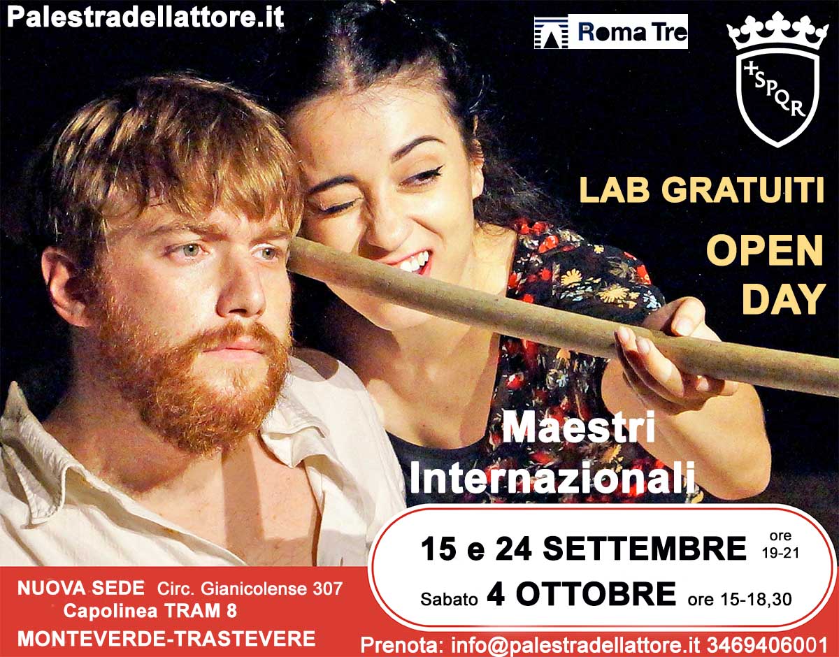 Loc Cant. T. Logo Roma Tre e Comune da TVP BASSA 1200x940 200Kb Open Day 15 24 Settembre e 4 Ottobre2024 Maestri Intern. Palestradellattore.it