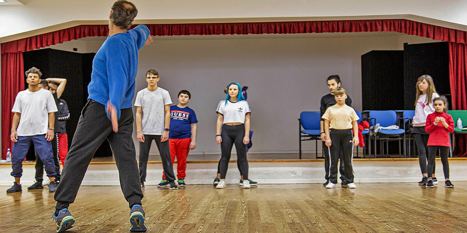 Corso Teatro Ragazzi - Palestra dell'Attore - Biomeccanica Teatrale