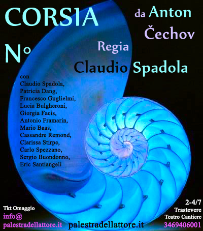 corsia n.6 2022 locandina conchiglia azzurra